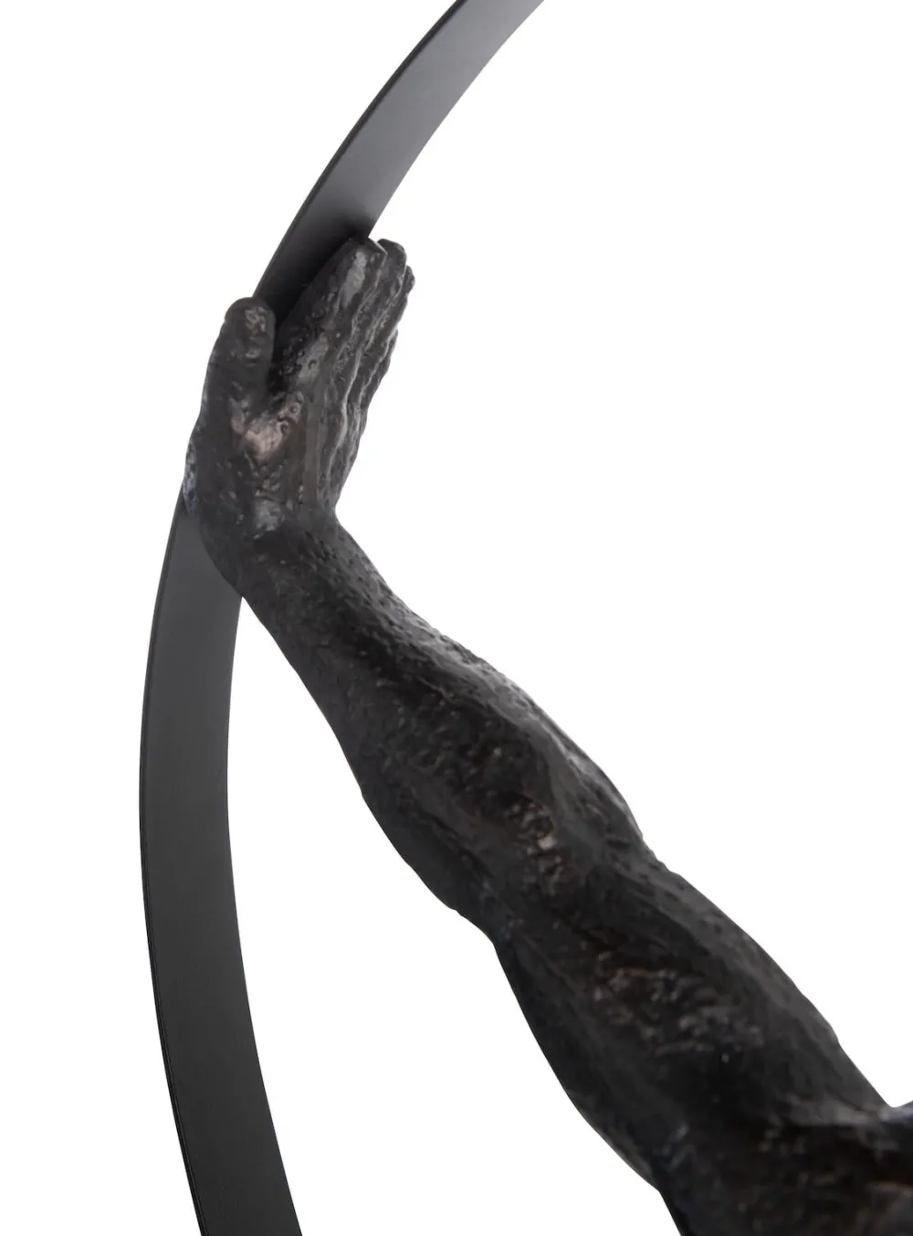 COCOmaison Beelden>Circle Man beeld H58cm - Zwart
