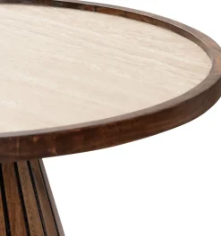 COCOmaison Salontafels>Cleo bijzettafel H44cm - Bruin