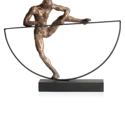 COCOmaison Beelden>Climbing beeld H33cm - Goud