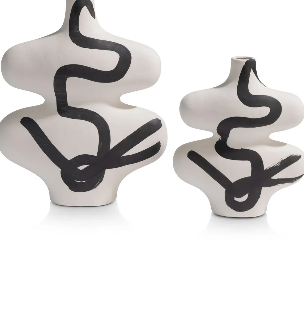 COCOmaison Vazen>Curvy vaas H26cm - Multikleur
