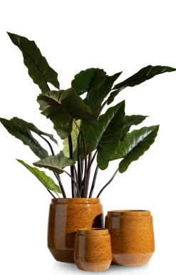 COCOmaison Potten En Bloempotten>Dalila pot H20cm - bruin