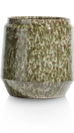 COCOmaison Potten En Bloempotten>Dalila pot H28cm - Groen