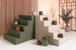 COCOmaison Potten En Bloempotten>Dalila pot H28cm - Groen