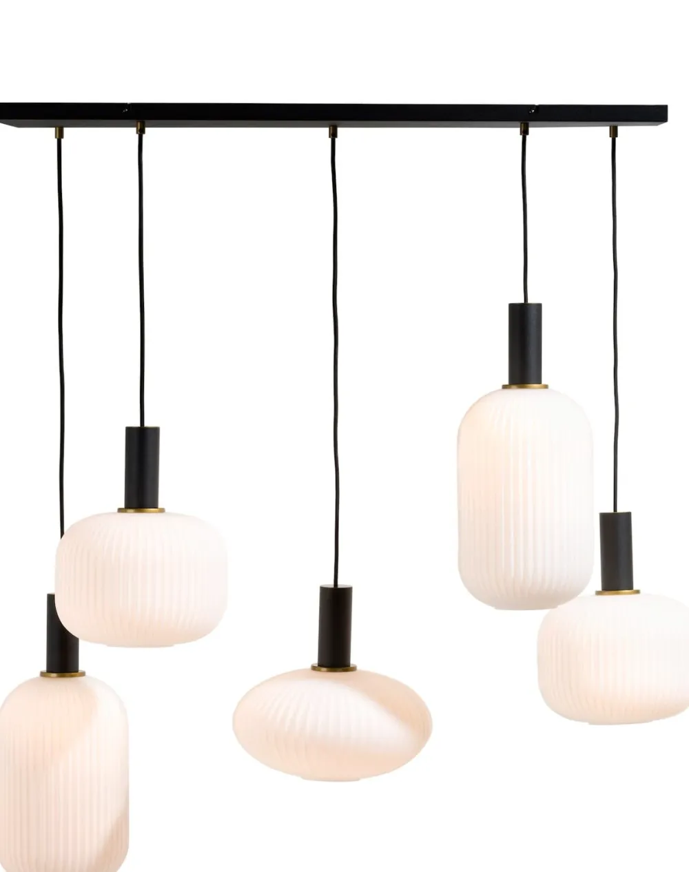 COCOmaison Vervanging Glas>David glazen bol C - Wit