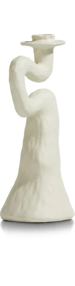COCOmaison Kandelaars En Kaarsenhouders>Debra kandelaar H30cm - Cremekleurig