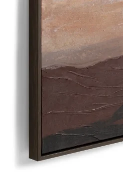 COCOmaison Schilderijen>Desert schilderij 100x140cm - Bruin