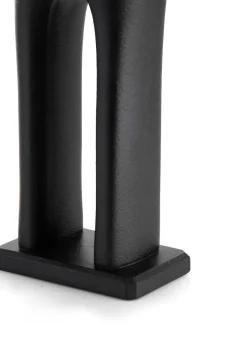 COCOmaison Beelden>Elly beeld H39,5cm - Zwart