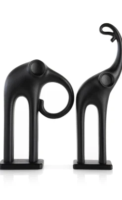 COCOmaison Beelden>Elly beeld H30cm - Zwart