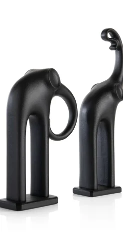 COCOmaison Beelden>Elly beeld H30cm - Zwart