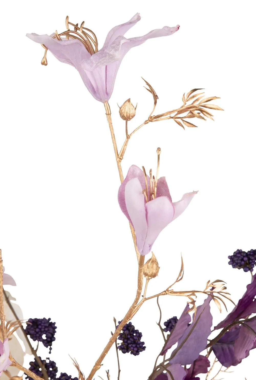 COCOmaison Kunstbloemen En -Planten>Eremurus Spray H107cm kunstbloem - Paars