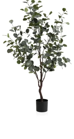 COCOmaison Kunstbloemen En -Planten>Eucalyptus Tree kunstplant H140cm - Groen