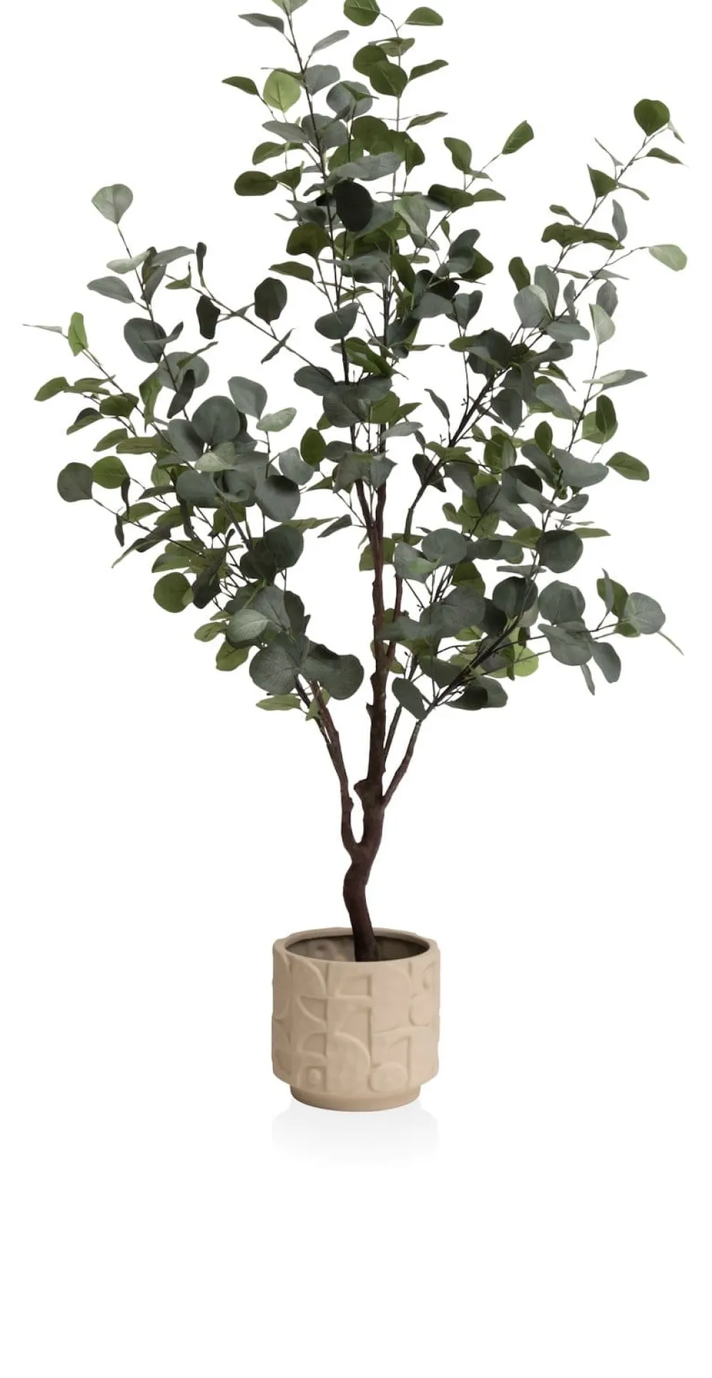 COCOmaison Kunstbloemen En -Planten>Eucalyptus Tree kunstplant H140cm - Groen