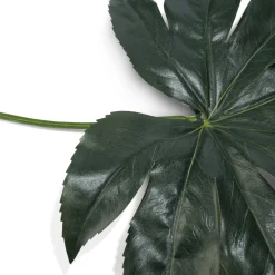 COCOmaison Kunstbloemen En -Planten>Fatsia Leaf kunstbloem H55cm - Groen