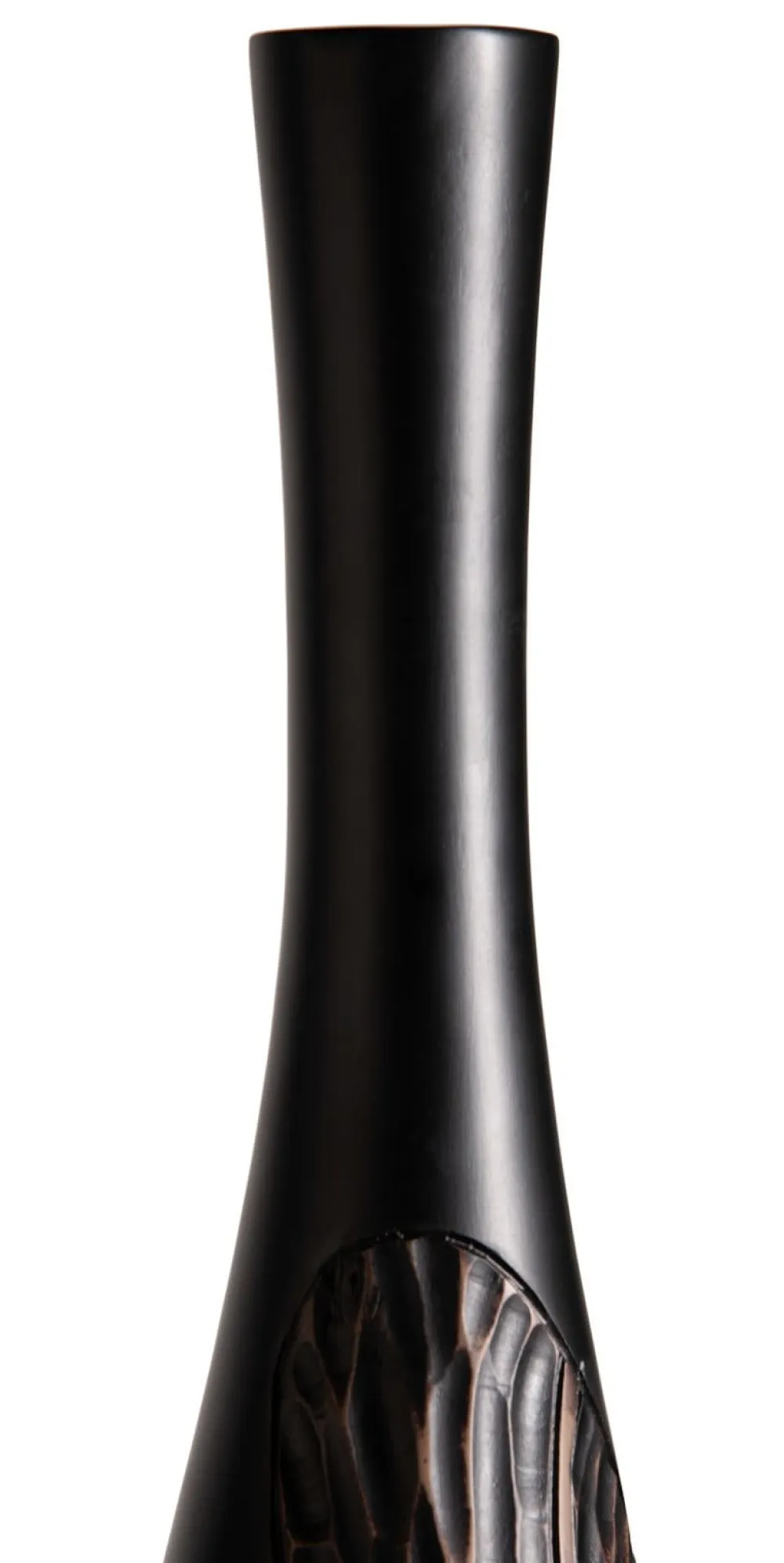 COCOmaison Vazen>Faye vaas H107cm - Zwart