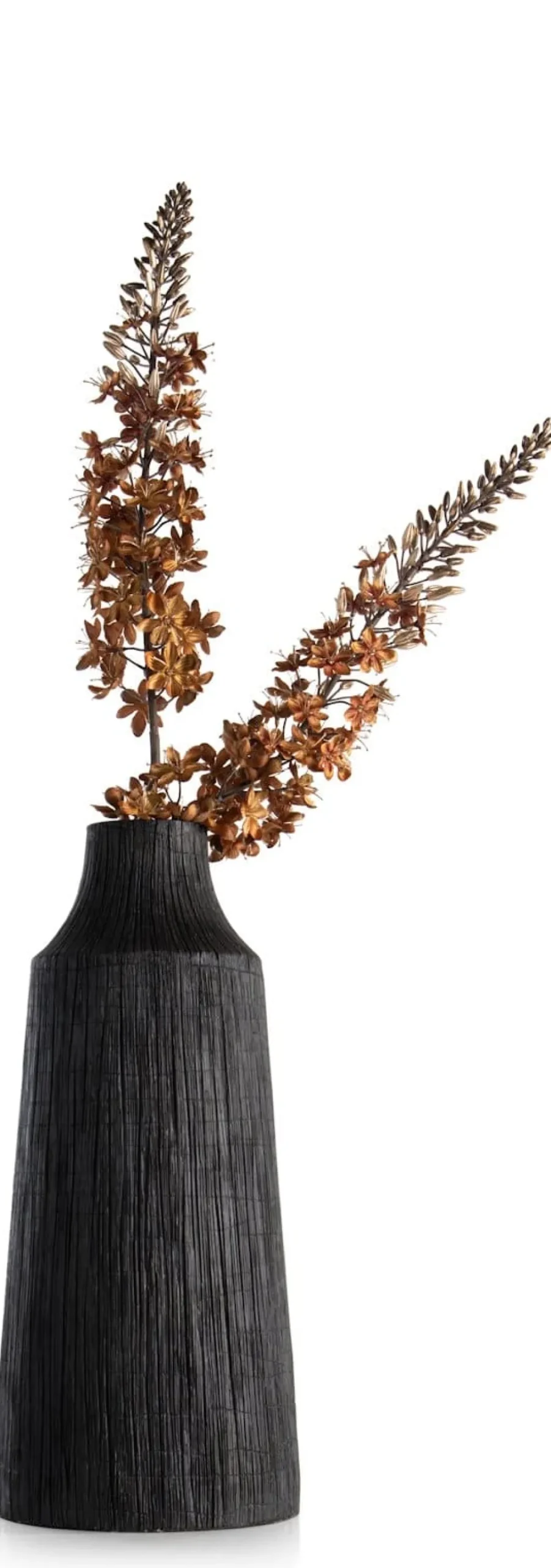 COCOmaison Vazen>Finn vaas H50cm - Zwart