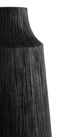 COCOmaison Vazen>Finn vaas H50cm - Zwart