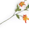 COCOmaison Kunstbloemen En -Planten>Gloriosa Spray kunstbloem H90cm - Oranje