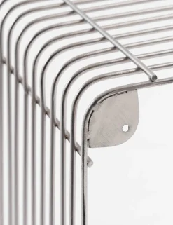 COCOmaison Wand- En Boekenrekken|Wandrekken En Wandplanken>Gus set van 2 wandrekken H35-40cm - Zilver