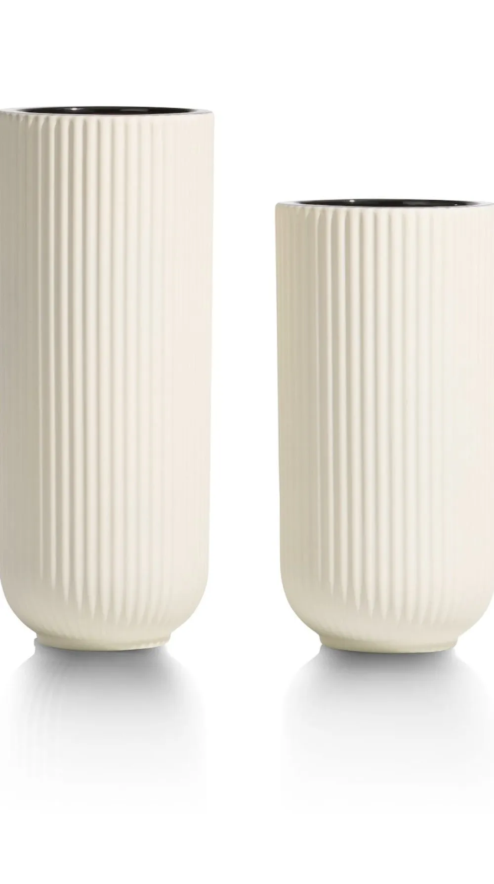 COCOmaison Vazen>Haley vaas H24cm - Wit