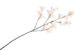 COCOmaison Kunstbloemen En -Planten>Hibiscus Branch H115cm kunstbloem - Oranje