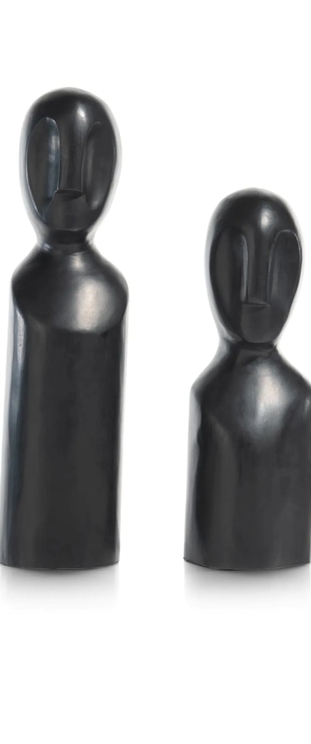 COCOmaison Beelden>Iggy beeld H41cm - Zwart