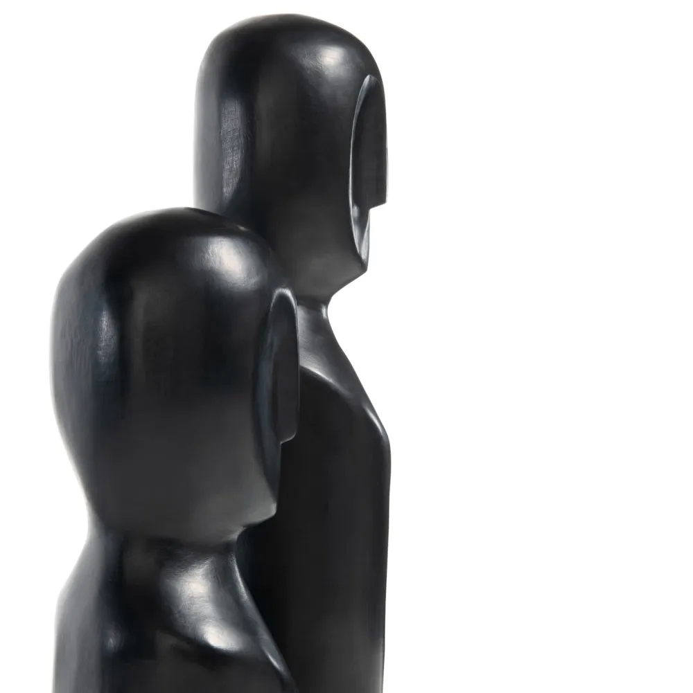 COCOmaison Beelden>Iggy beeld H41cm - Zwart
