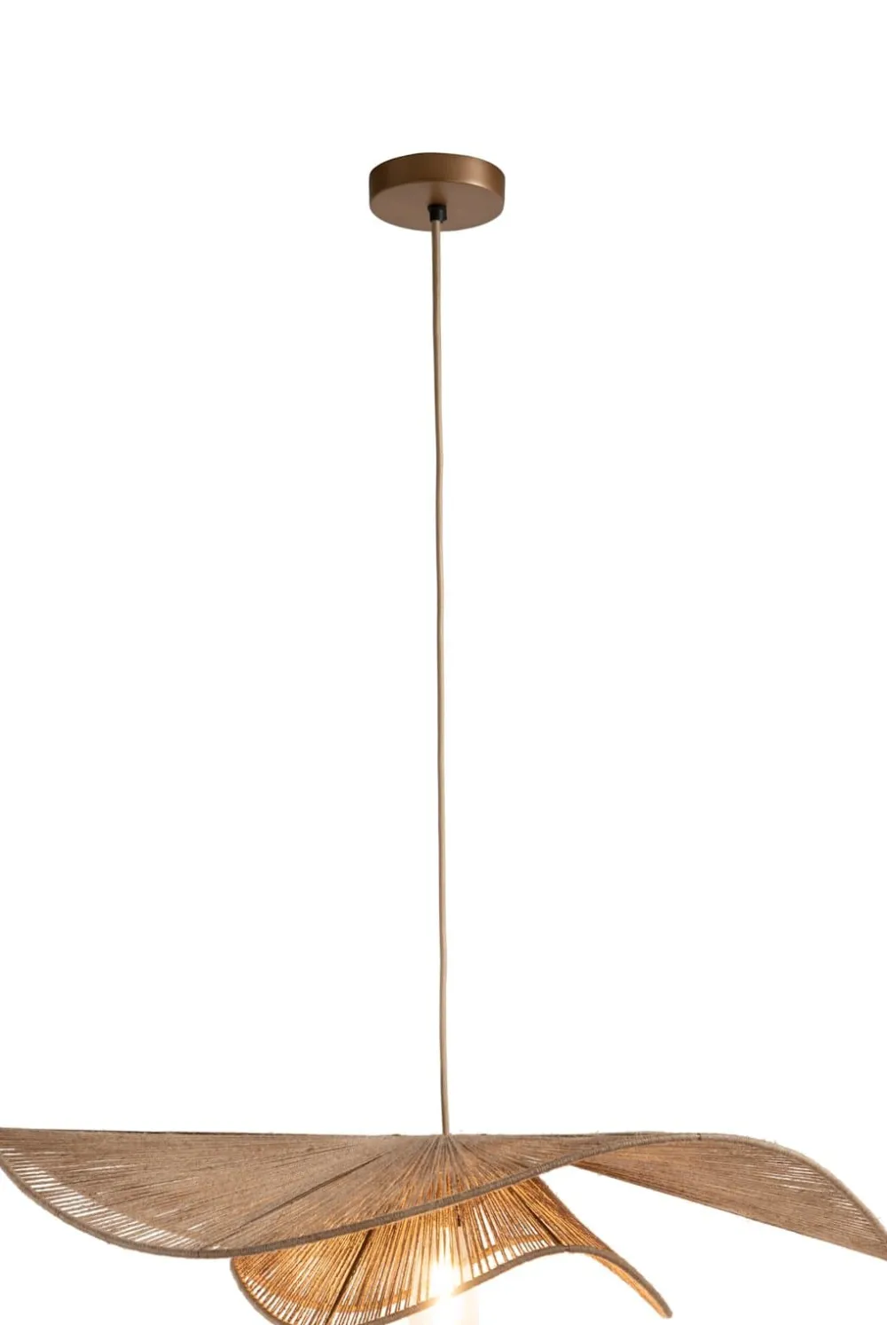 COCOmaison Hanglampen>Iggy hanglamp 1*E27 D80cm - Naturel