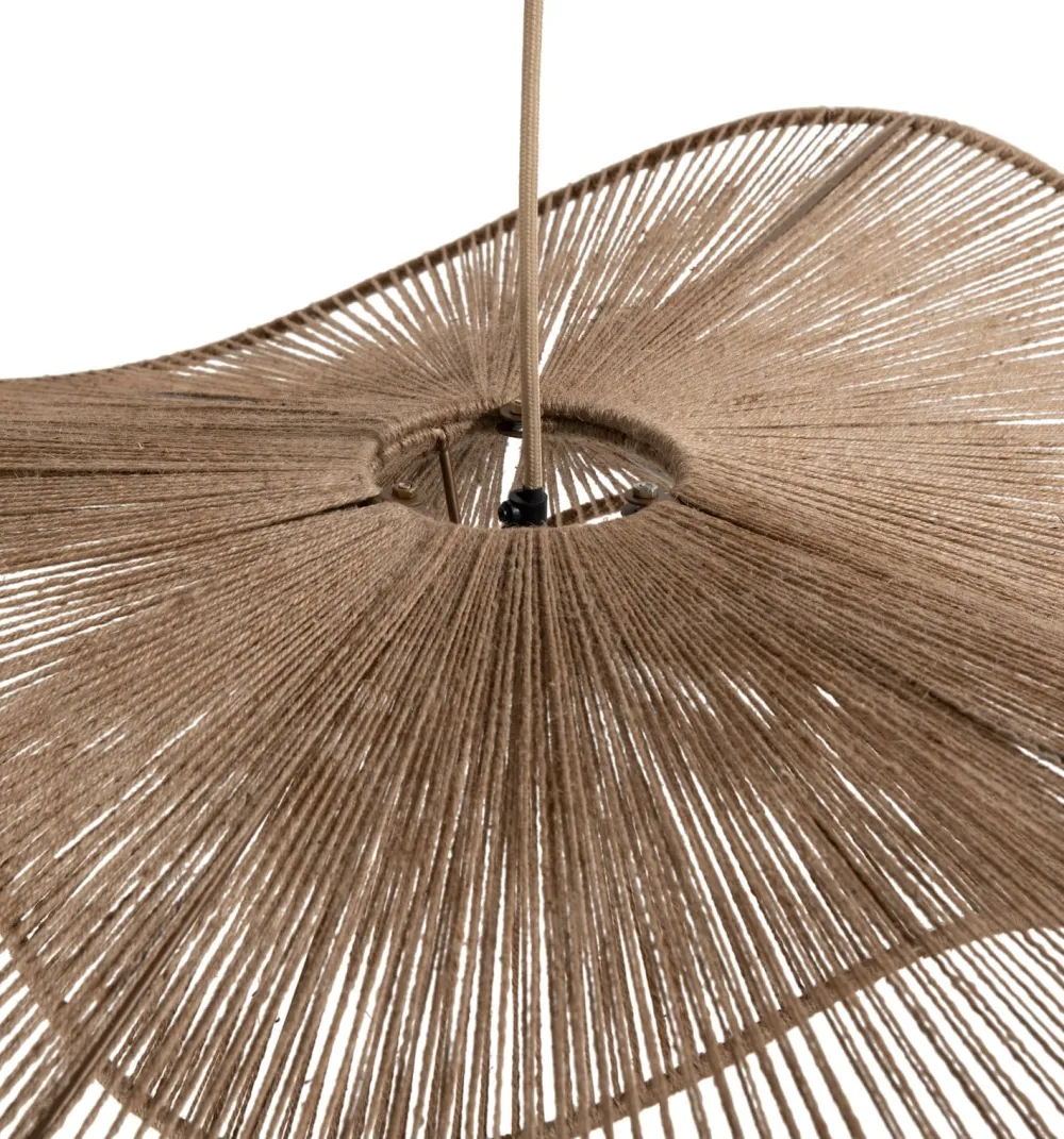COCOmaison Hanglampen>Iggy hanglamp 1*E27 D80cm - Naturel