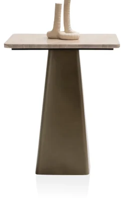 COCOmaison Bijzettafels>Issy bijzettafel H54cm - Cremekleurig
