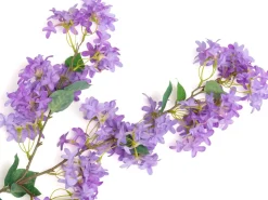 COCOmaison Kunstbloemen En -Planten>Jasmin Branch kunstbloem H115cm - Paars
