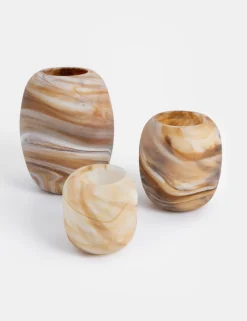 COCOmaison Vazen>Jasper vaas H17cm - Multikleur