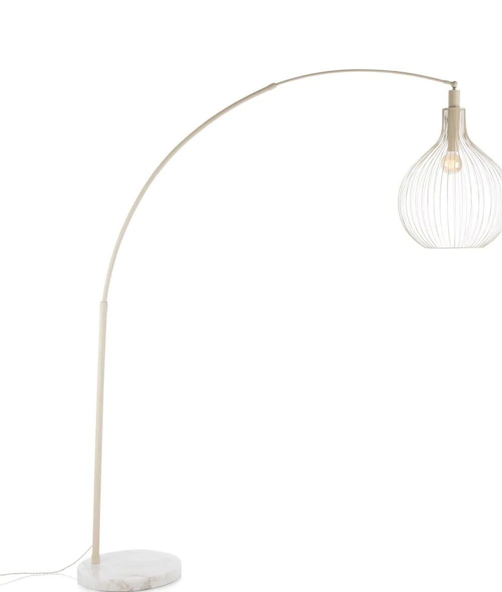 COCOmaison Vloerlampen>Jax booglamp 1*E27 - Beige