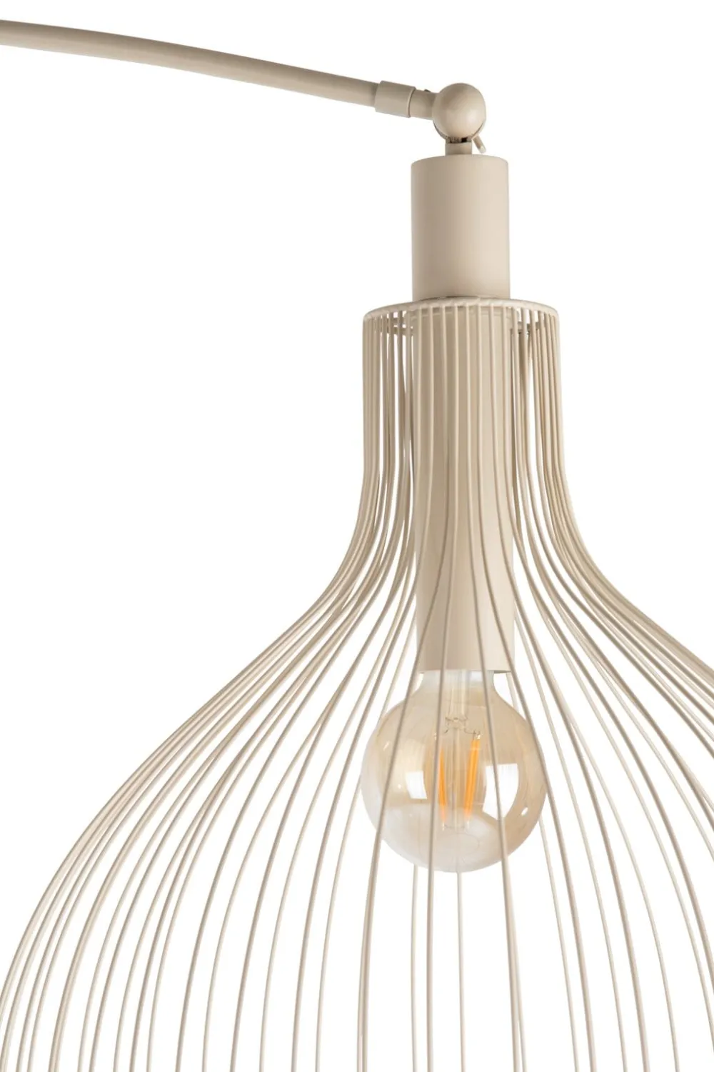 COCOmaison Vloerlampen>Jax booglamp 1*E27 - Beige