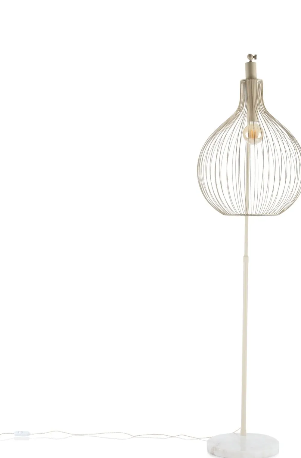 COCOmaison Vloerlampen>Jax booglamp 1*E27 - Beige