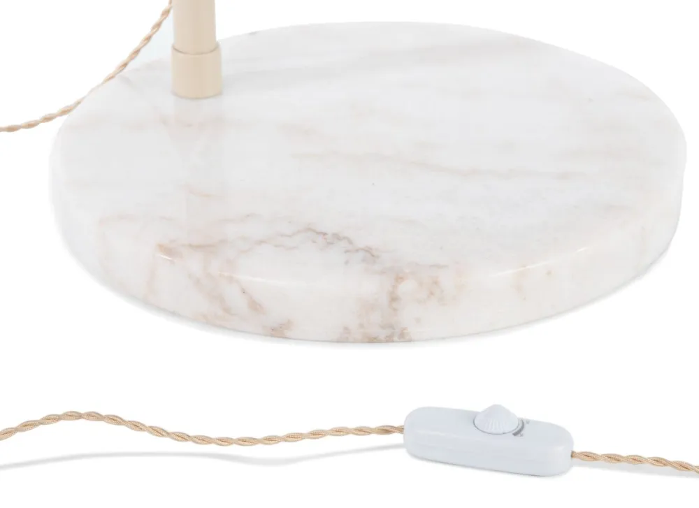 COCOmaison Vloerlampen>Jax booglamp 1*E27 - Beige