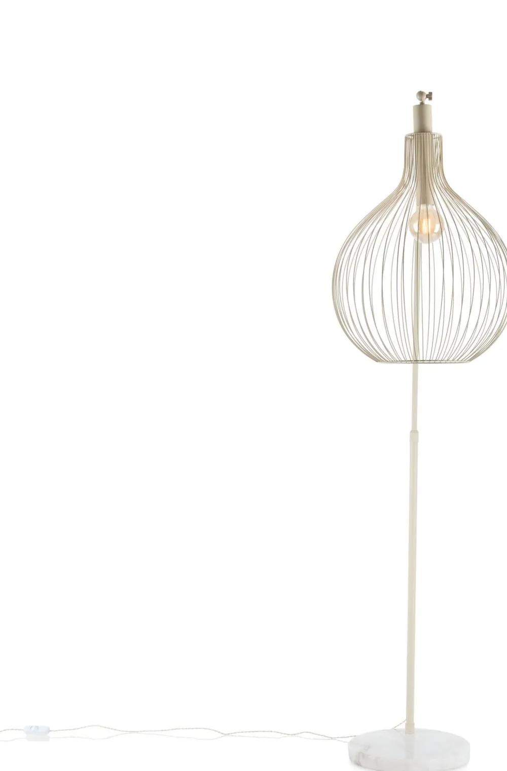 COCOmaison Vloerlampen>Jax booglamp 1*E27 - Beige