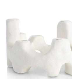 COCOmaison Kandelaars En Kaarsenhouders>Jet kandelaar H14,5cm - Wit