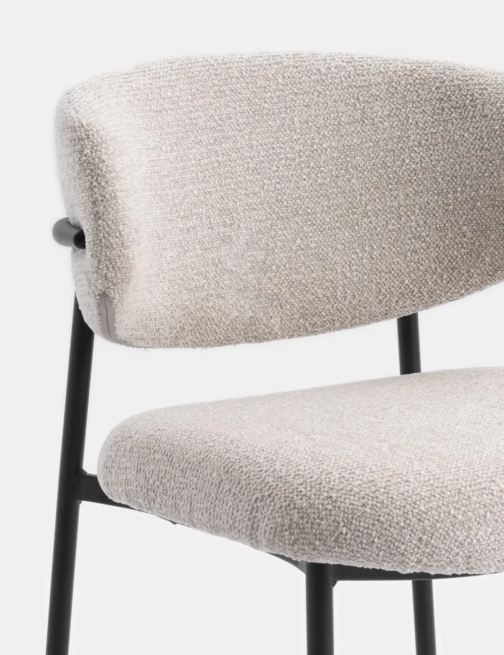 COCOmaison Eetkamer- En Barstoelen>Jona eetkamerstoel - Creme