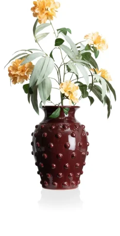 COCOmaison Vazen>Kathy vaas H44cm - Rood