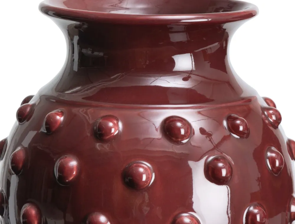 COCOmaison Vazen>Kathy vaas H44cm - Rood