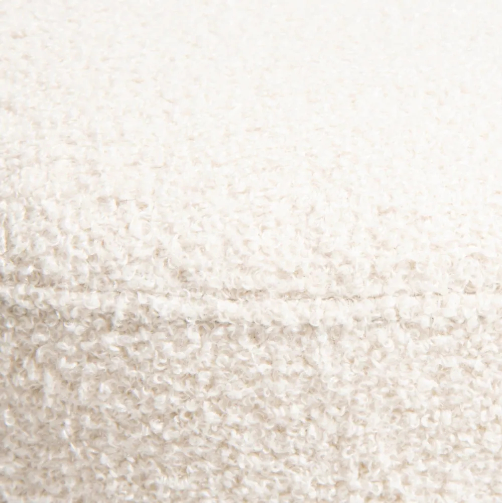 COCOmaison Poefs En Krukken>Kay poef H35cm - Cremekleurig
