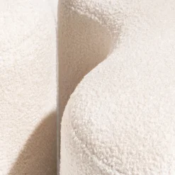 COCOmaison Poefs En Krukken>Kelly poef H45cm - Cremekleurig