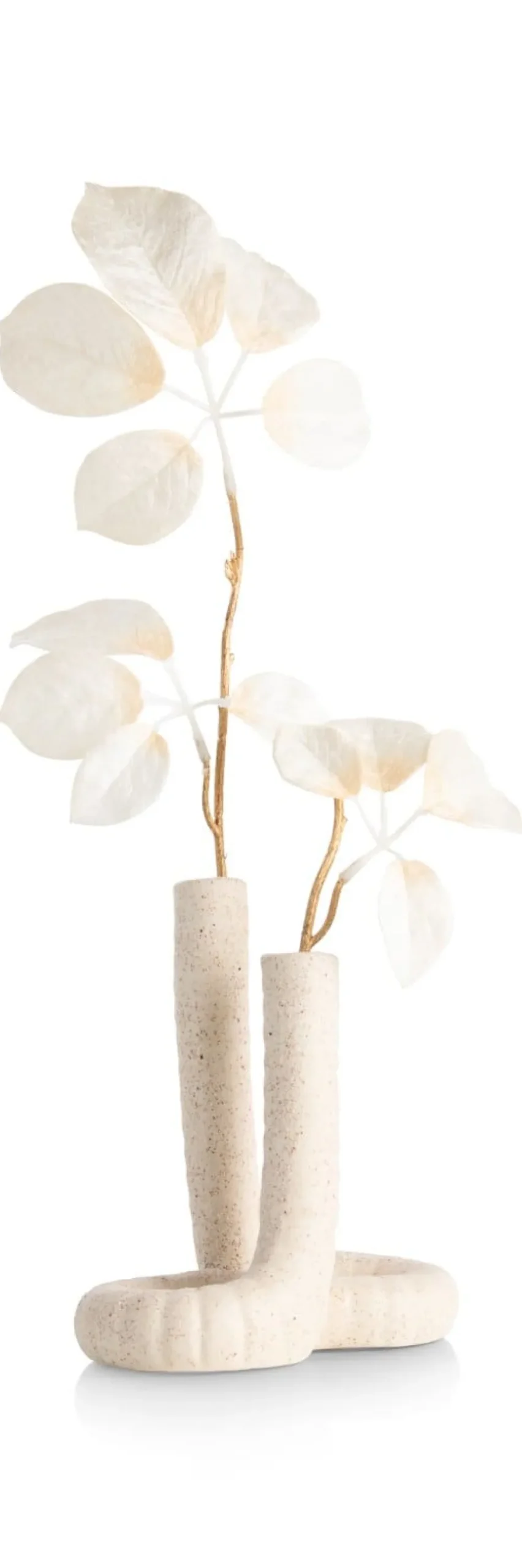 COCOmaison Vazen>Kiki vaas H17cm - Beige