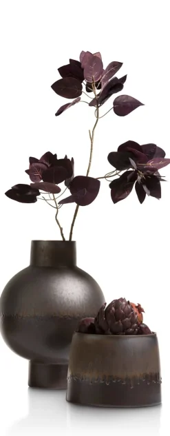 COCOmaison Vazen>Lara vaas H38cm - Grijs