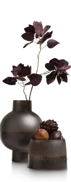 COCOmaison Vazen>Lara vaas H38cm - Grijs