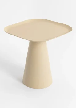 COCOmaison Bijzettafels>Leah bijzettafel H46cm - Cremekleurig