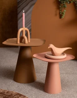 COCOmaison Beelden>Leen beeld H14cm - Oranje