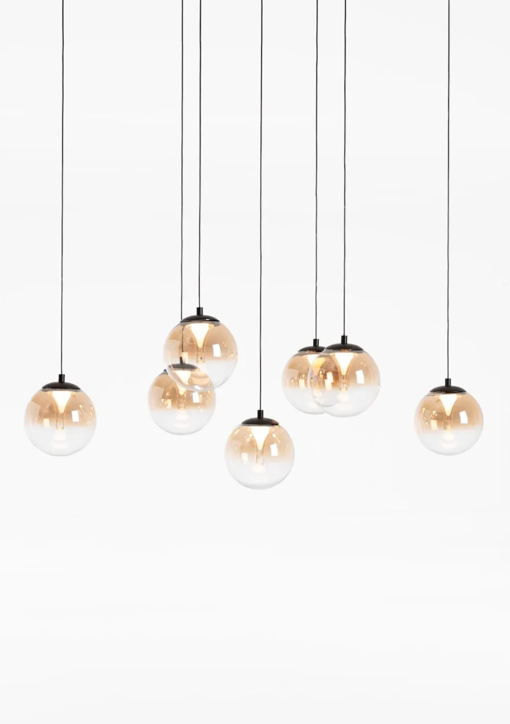 COCOmaison Hanglampen>Lexi hanglamp 7*LED - Amber