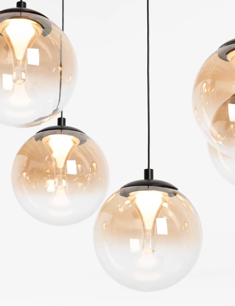COCOmaison Hanglampen>Lexi hanglamp 7*LED - Amber