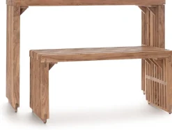 COCOmaison Wandtafels>Lino wandtafel 120cm - Bruin